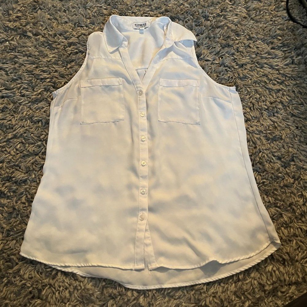 express white blouse size small